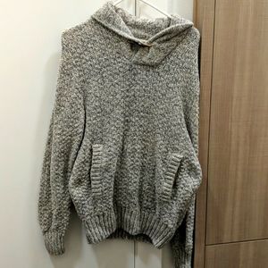 Men's Shawl Collar Sweater Medium